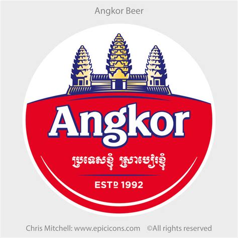 Angkor Beer Logo Brand Icon | Epicicons