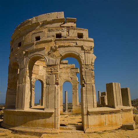 Leptis Magna - Libya | Ancient roman architecture, Ancient buildings ...