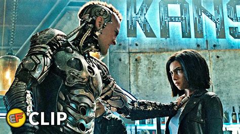 Alita vs Zapan - Bar Fight Scene | Alita Battle Angel (2019) Movie Clip ...