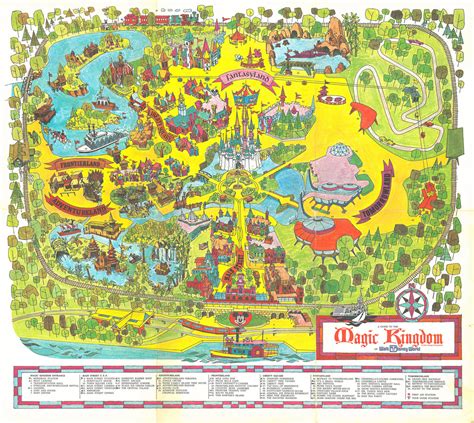 Opening day WDW map... : r/disney