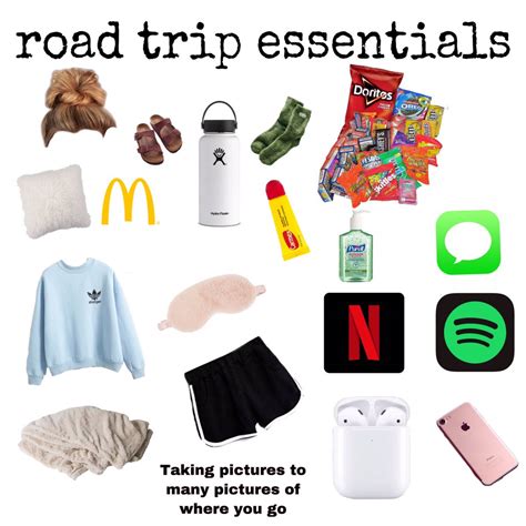 Pin by P I P P A on .Holidays. | Road trip kit, Road trip essentials ...