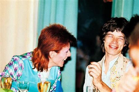 Mick Jagger and David Bowie : r/rollingstones