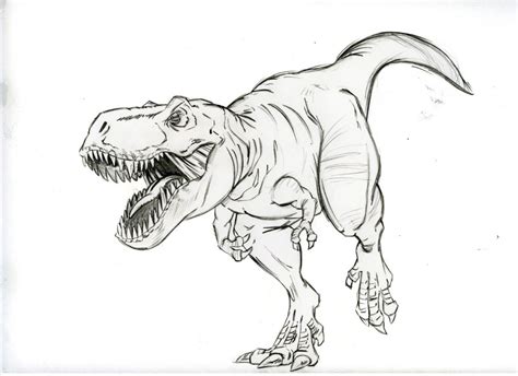 T Rex Drawing Images About Beast Riders On Pinterest Tyrannosaurus | Dinosaur drawing, Dinosaur ...