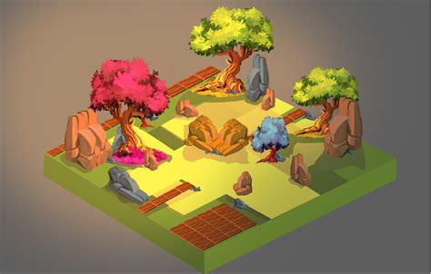 2D Game Map on Behance