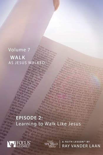 That the World May Know: Volume 7, Walk as Jesus Walked—Faith Lesson 2 ...