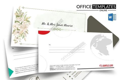 10+ Free Envelope Designs & Formats for MS Word | Envelope template, Envelope design, Envelope