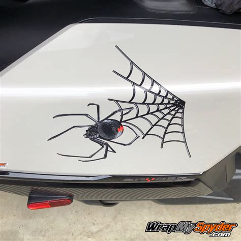 Decals & Stickers Graphics Decals BLACK WIDOW SPIDER ~ VINYL GRAPHIC ...