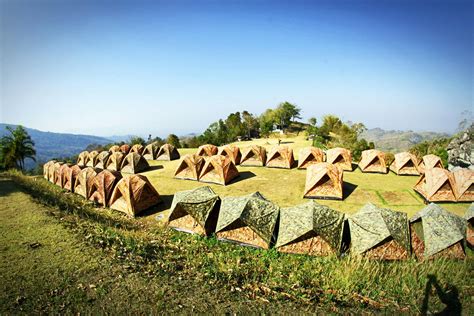 Gray and Brown Dome Tents on Mountain · Free Stock Photo