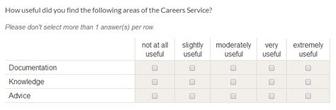 Scale/rank questions | Online surveys