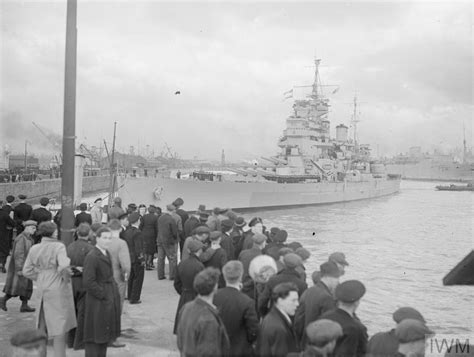 HMS DUKE OF YORK GOES EAST. 4 APRIL 1945, LIVERPOOL. THE BRITISH ...