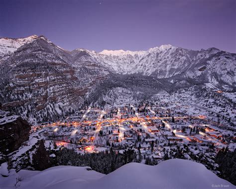 Winter Twilight over Ouray – Mountain Photographer : a journal by Jack ...