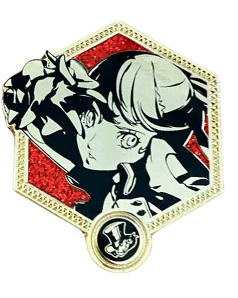 Buy Merchandise Persona 5 Royal Violet Enamel Pin | eStarland.com