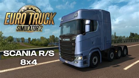 Euro Truck Simulator 2 - Introducing 8x4 chassis for Scania R and S - YouTube