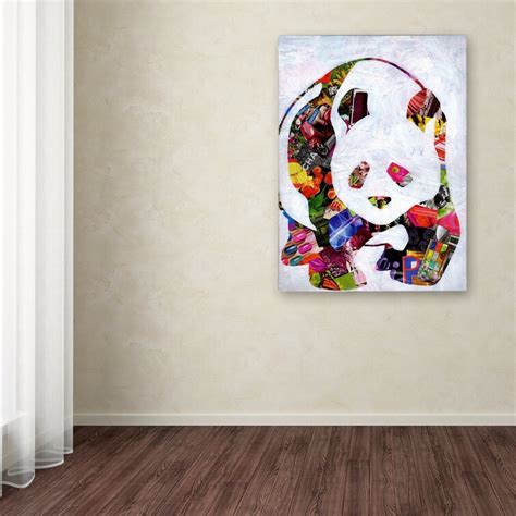 Trademark Art « panda », reproduction d’impression sur toile tendue - Wayfair Canada