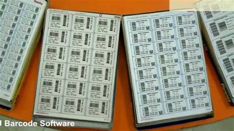 How to print multiple barcode labels on different types of A4 sheets : Learn designing and ...