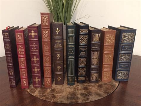 Easton Press 100 Greatest Books Price : Easton Press leather book Great ...