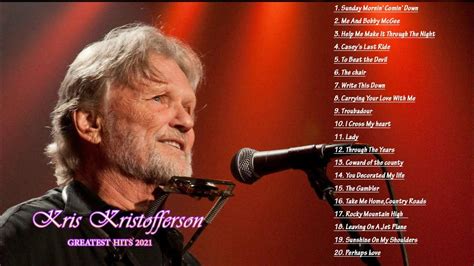 Kris Kristofferson Playlist // Kristofferson Full Album - YouTube