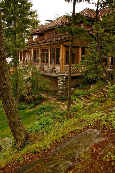 Adirondack Style Cabin - | Lake house, Cabin, Log homes