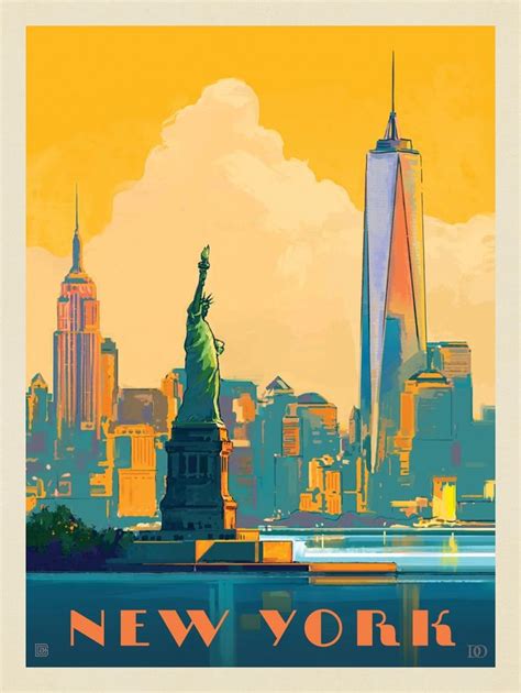 Anderson Design Group | New york poster, Vintage travel posters, Travel ...