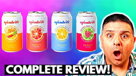 Spindrift Sparkling Water (Full Review) Best Sparkling Water on the Market? - YouTube