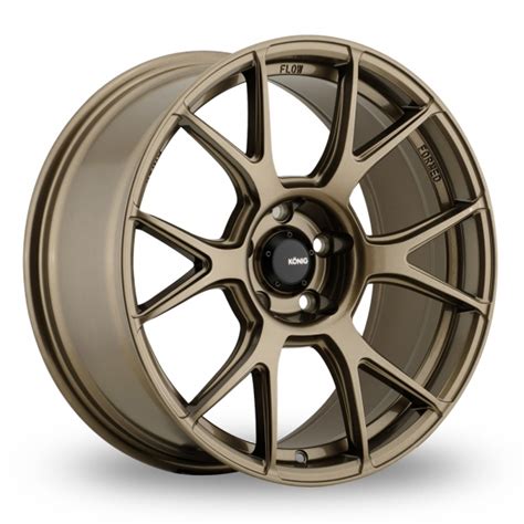 Konig Ampliform Gloss Bronze 18" Alloy Wheels - Wheelbase