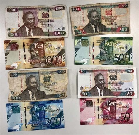 Photos of New Generation Kenyan Currency Notes Ksh 50 to 1000