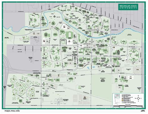 Michigan State University Football Parking Map – secretmuseum