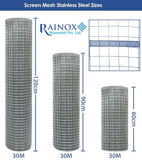 Stainless steel mesh screen, SS 304 and 316 wire mesh screen roll