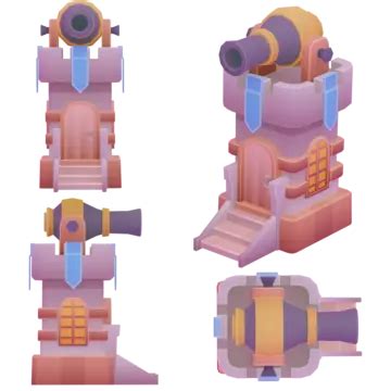 Cannon Defense Tower PNG Transparent Images Free Download | Vector ...