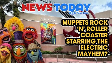 Muppets Rock ‘N’ Roller Coaster starring The Electric Mayhem Coming to ...