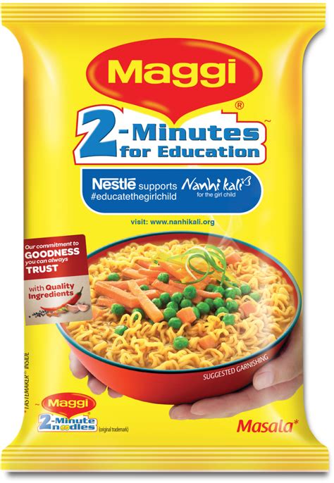 Maggi Masala Noodles 140G Png