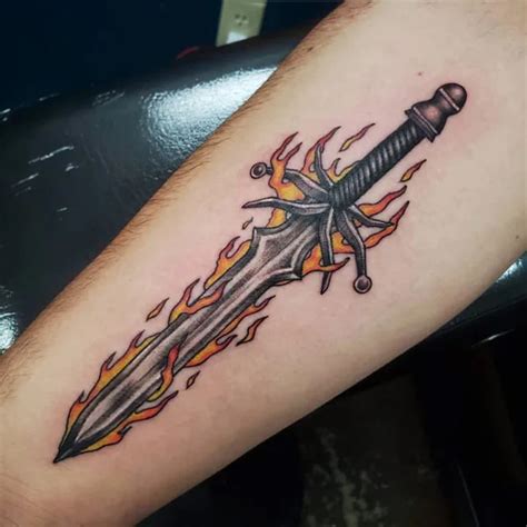 68 Creative Sword Tattoos That Can Cater To Every Purpose