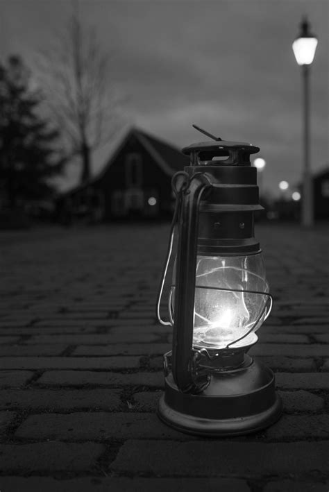 Free Images : lighting, black and white, still life photography, lantern, water, monochrome ...