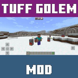 Download Tuff Golem Mod Minecraft Bedrock – Tuff Golem mod