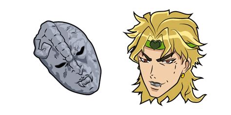 JoJo's Bizarre Adventure Dio Brando and Stone Mask cursor – Custom Cursor