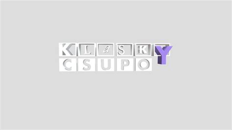 Klasky Csupo Text Green Screen (V7.5) - Download Free 3D model by ...