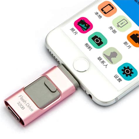 For IOS USB Flash Drive For iphone Usb otg 8GB Pen drive 128gb Usb ...