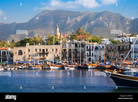 Kyrenia Harbour Kyrenia NORTHERN CYPRUS Stock Photo - Alamy