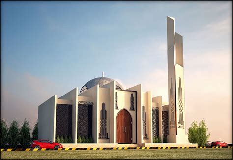 Mosque Design on Behance | Mosque design, Mosque design islamic ...