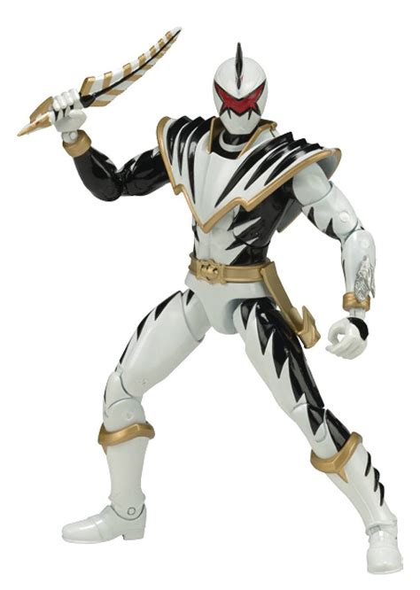 Power Rangers Dino Thunder Legacy White Ranger 6.5 Action Figure DT Bandai America - ToyWiz