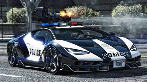 Lamborghini Centenario Lp770-4 Police 👮 LSPD - GTA5-Mods.com