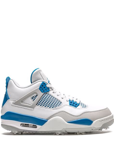 Jordan Air Jordan 4 Golf "Military Blue" Sneakers | White | FARFETCH AU