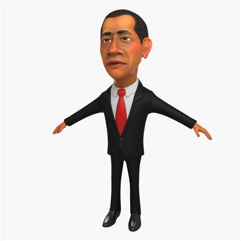 Rigged Barack Obama 3D Models for Download | TurboSquid