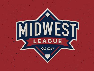 Midwest League logo redesign 2 by Ryan L. Smith on Dribbble