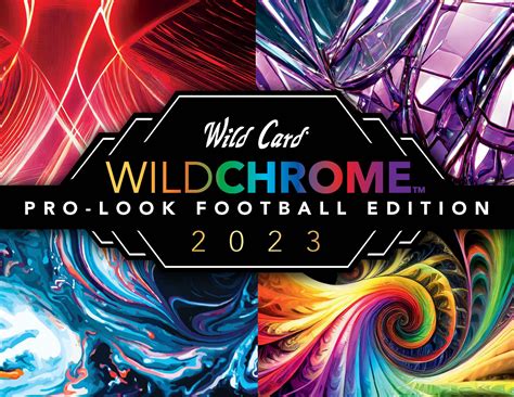 2023 Wild Card WildChrome Pro-Look Football Edition