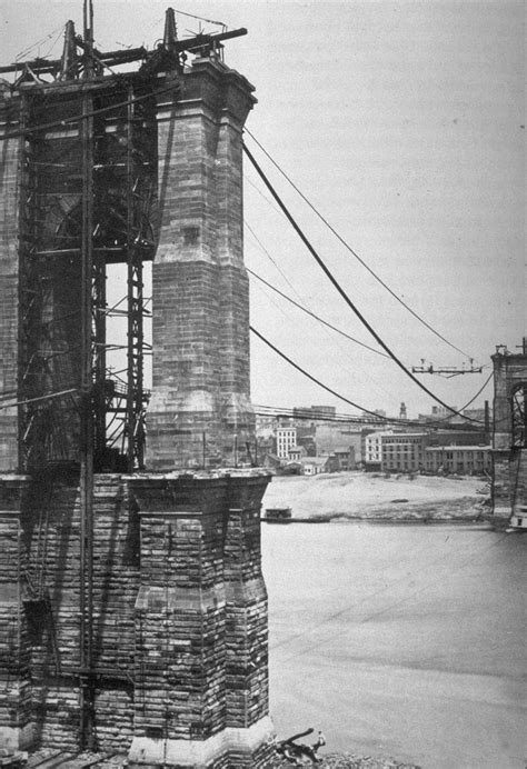 Amazing Photos of the Brooklyn Bridge Under Construction ~ Vintage Everyday