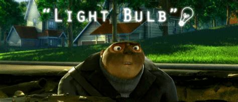 Light Bulb Moment Gif