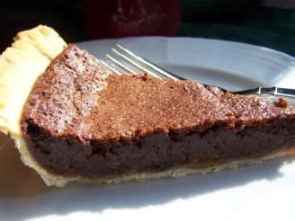 Angus Barn's Chocolate Chess Pie Recipe - Food.com | Recipe | Chocolate chess pie, Chocolate ...