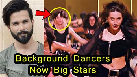 10 Bollywood Stars Who were Background Dancers - YouTube