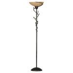 Warehouse of Tiffany Dragonfly 72" Torchiere Floor Lamp & Reviews | Wayfair